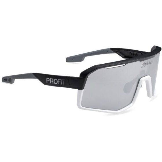 Occhiali Spiuk Profit V3 Bianco/Nero Lente a Specchio